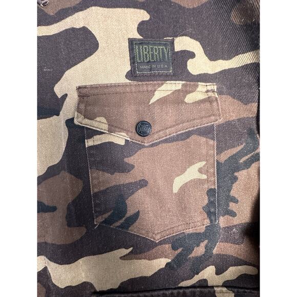 Vtg Liberty Real Tree Camo Chore Style Jacket Sz 3X Military Hunting Utility EUC - Picture 8 of 16